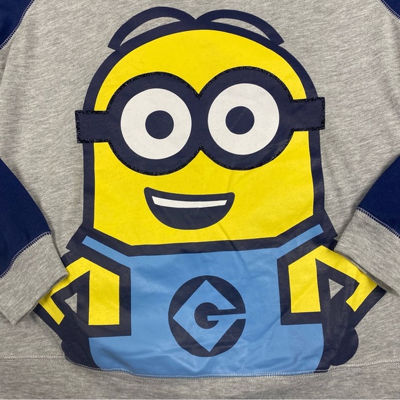 Despicable Me Minion 2 Piece Pajama Set - Size M - Picture 3 of 14